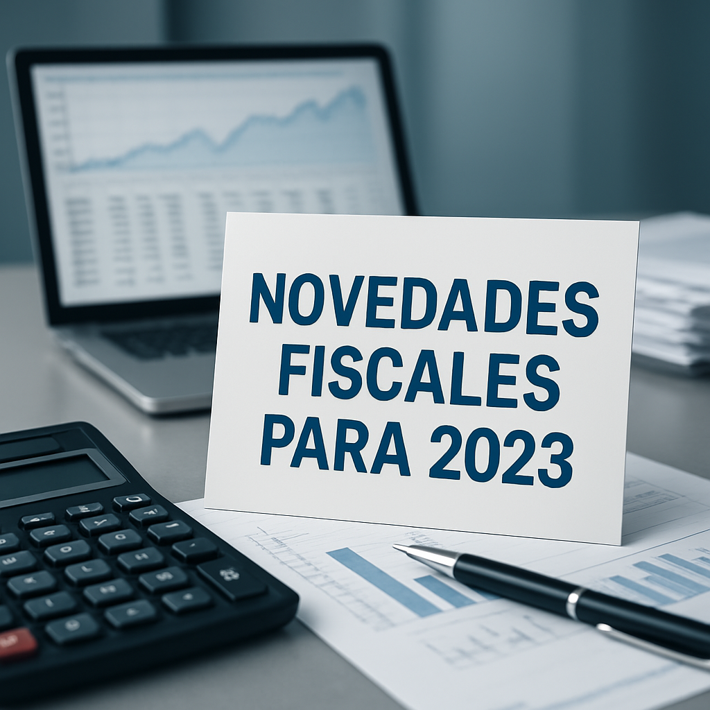 Novedades Fiscales para 2023