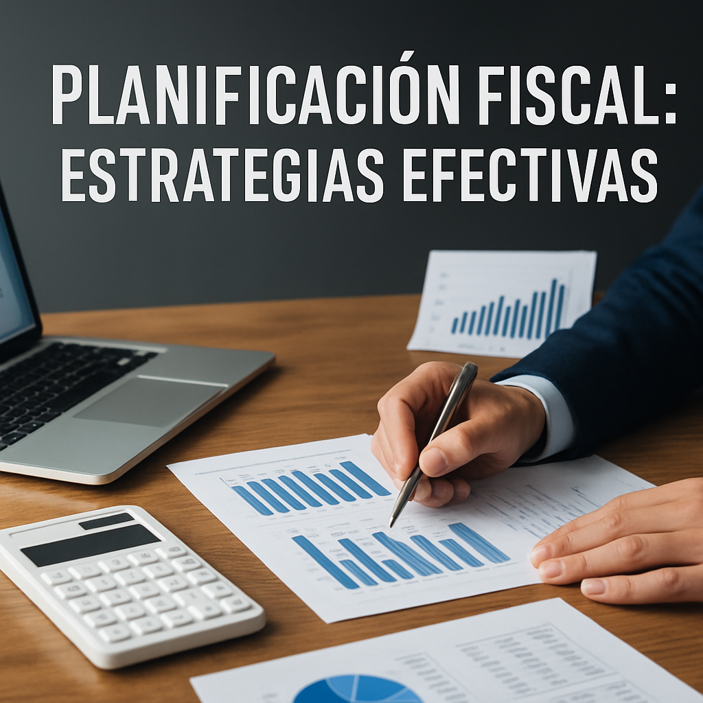 Planificación Fiscal: Estrategias Efectivas