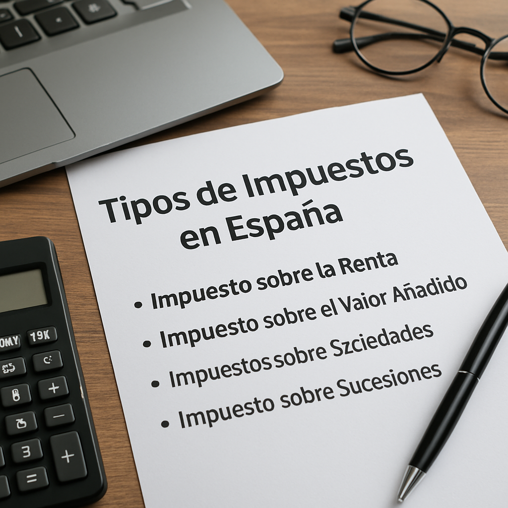 Tipos de Impuestos en España